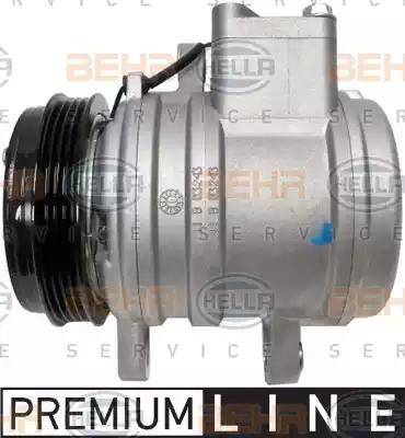 BEHR HELLA Service 8FK 351 001-381 - Compressore, Climatizzatore autozon.pro