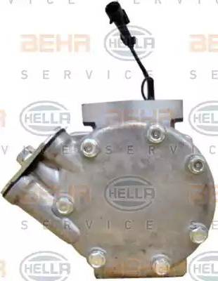 BEHR HELLA Service 8FK 351 334-751 - Compressore, Climatizzatore autozon.pro