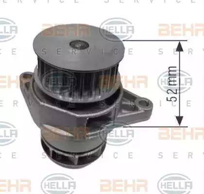 BEHR HELLA Service 8MP 376 800-064 - Pompa acqua autozon.pro