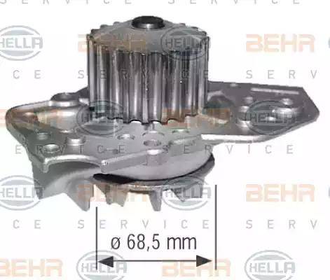 BEHR HELLA Service 8MP 376 803-144 - Pompa acqua autozon.pro