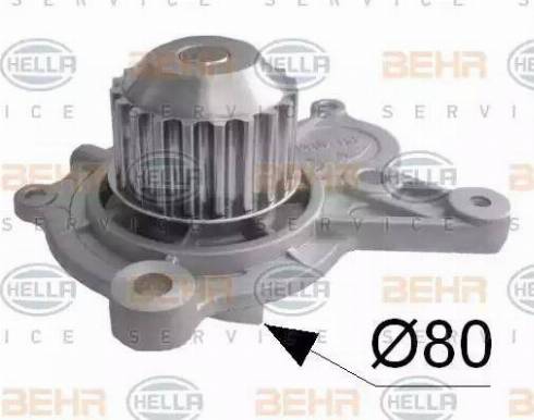 BEHR HELLA Service 8MP 376 807-544 - Pompa acqua autozon.pro