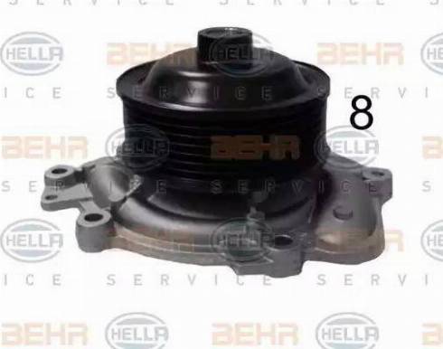 BEHR HELLA Service 8MP 376 810-304 - Pompa acqua autozon.pro