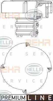 BEHR HELLA Service 8MY 376 743-451 - Tappo, serbatoio refrigerante autozon.pro