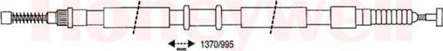 BENDIX 432650 B - Cavo comando, Freno stazionamento autozon.pro