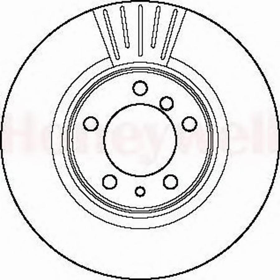 BENDIX 561948 B - Discofreno autozon.pro