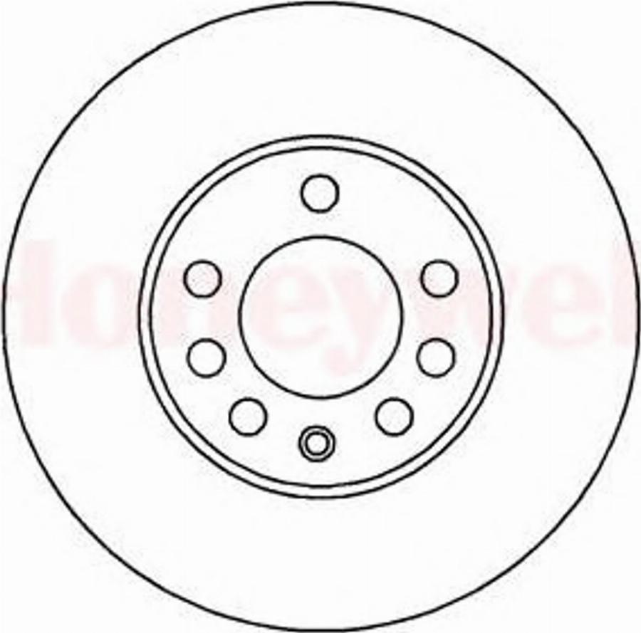 BENDIX 561960 B - Discofreno autozon.pro