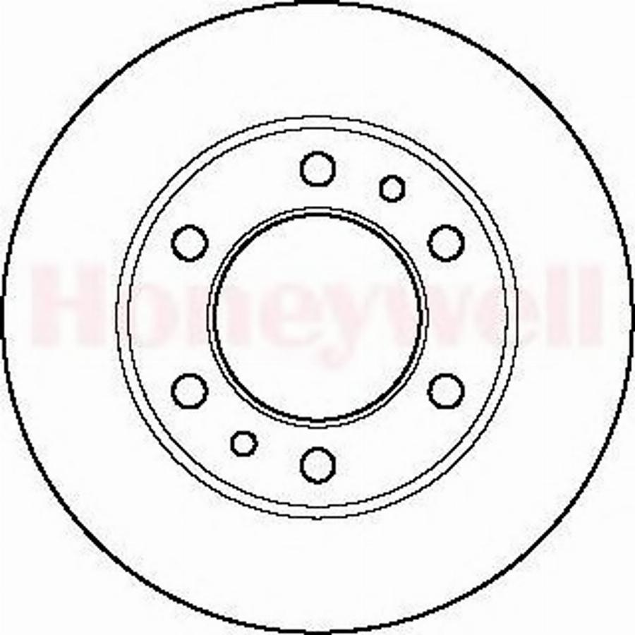 BENDIX 561444B - Discofreno autozon.pro