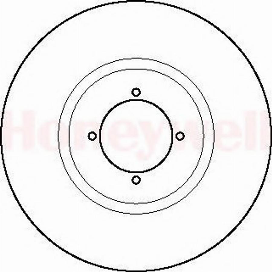 BENDIX 561440B - Discofreno autozon.pro