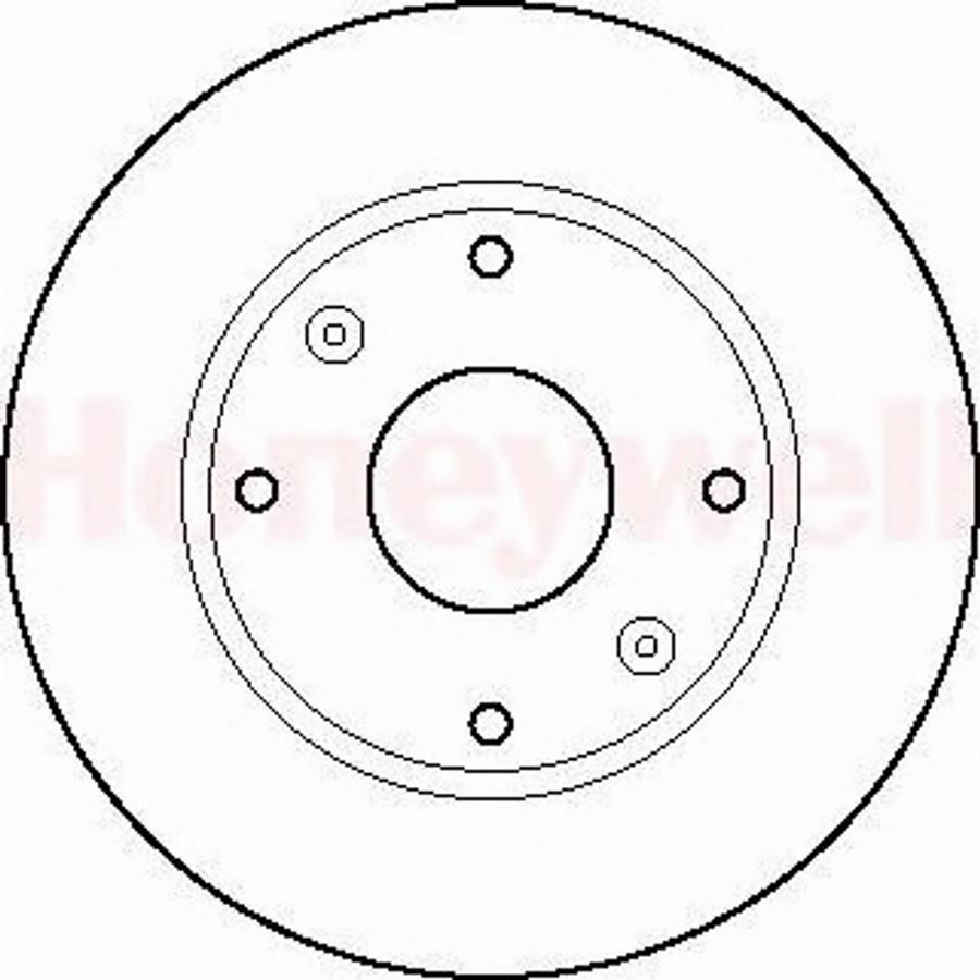 BENDIX 561409 B - Discofreno autozon.pro