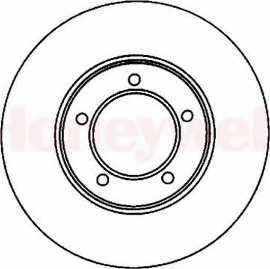 BENDIX 561403B - Discofreno autozon.pro