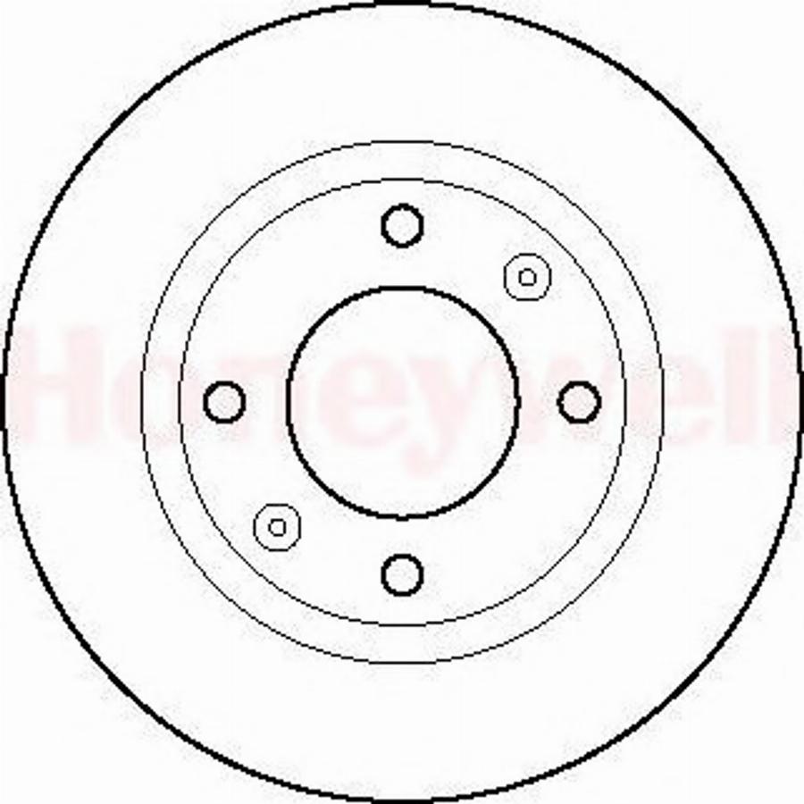 BENDIX 561411 B - Discofreno autozon.pro