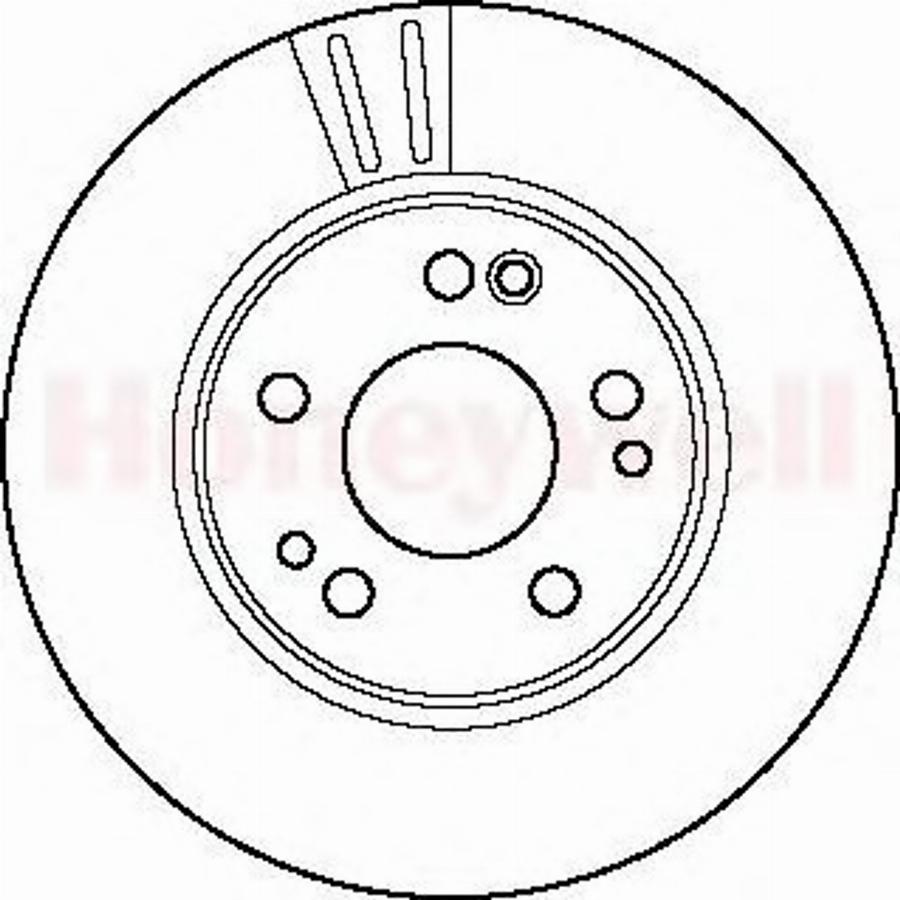 BENDIX 561484B - Discofreno autozon.pro