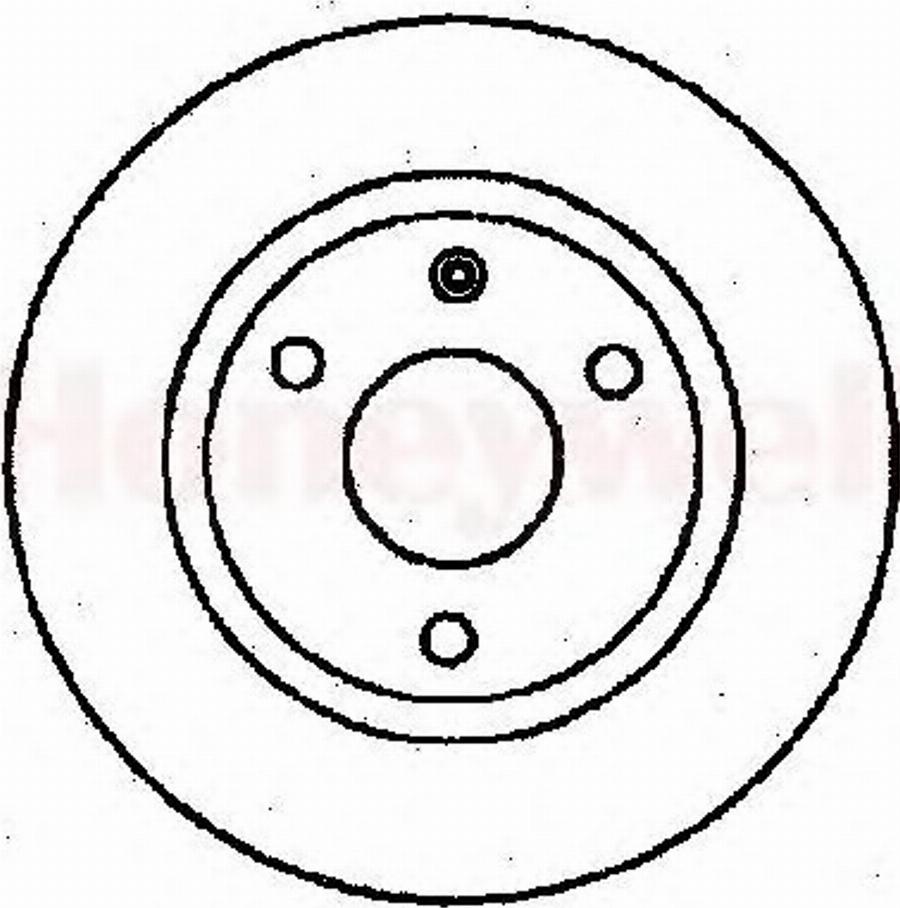 BENDIX 561482B - Discofreno autozon.pro