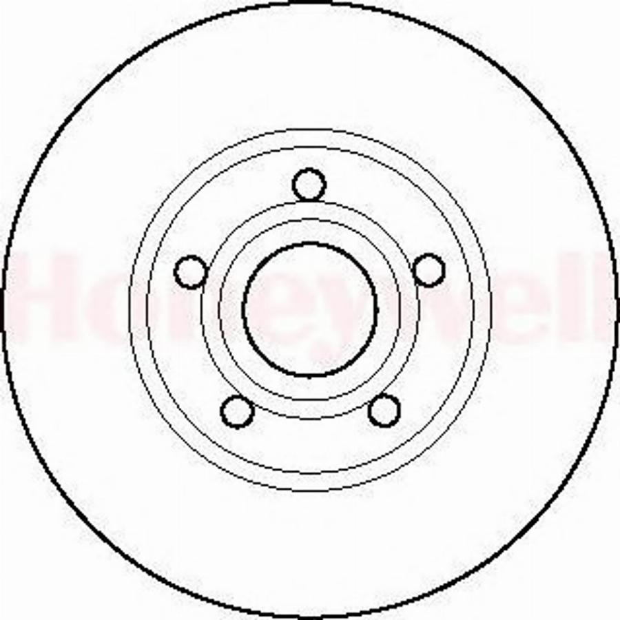 BENDIX 561547 B - Discofreno autozon.pro