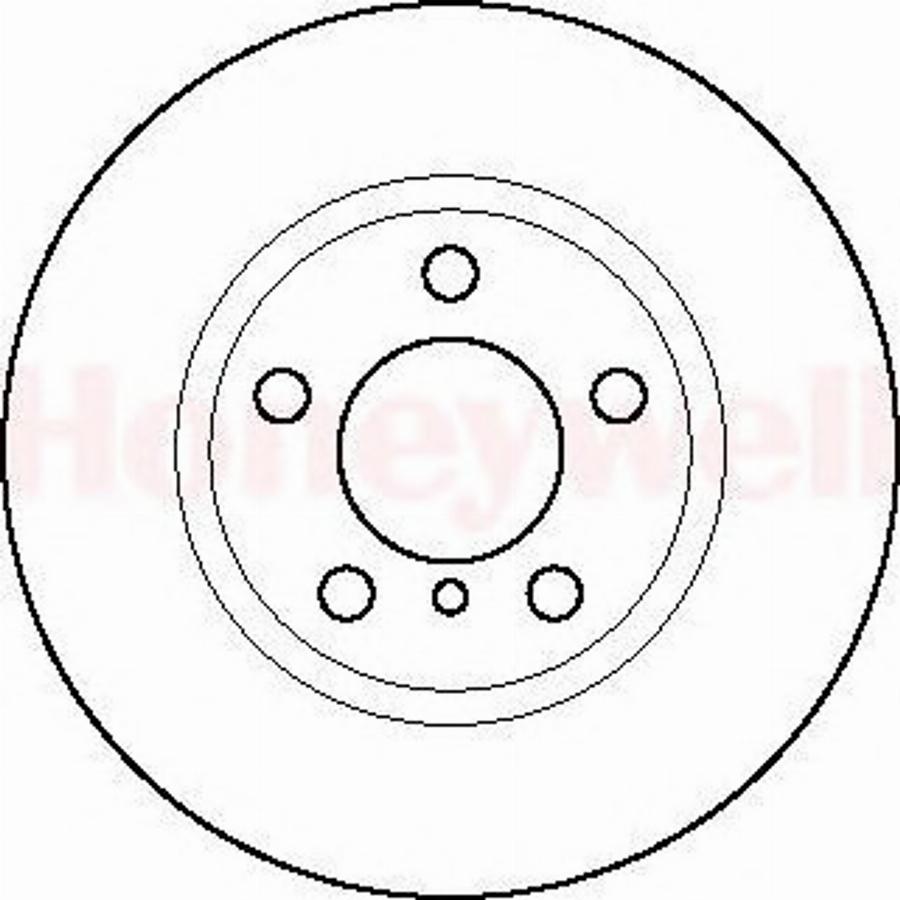 BENDIX 561551 B - Discofreno autozon.pro