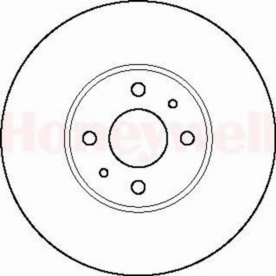 BENDIX 561517B - Discofreno autozon.pro