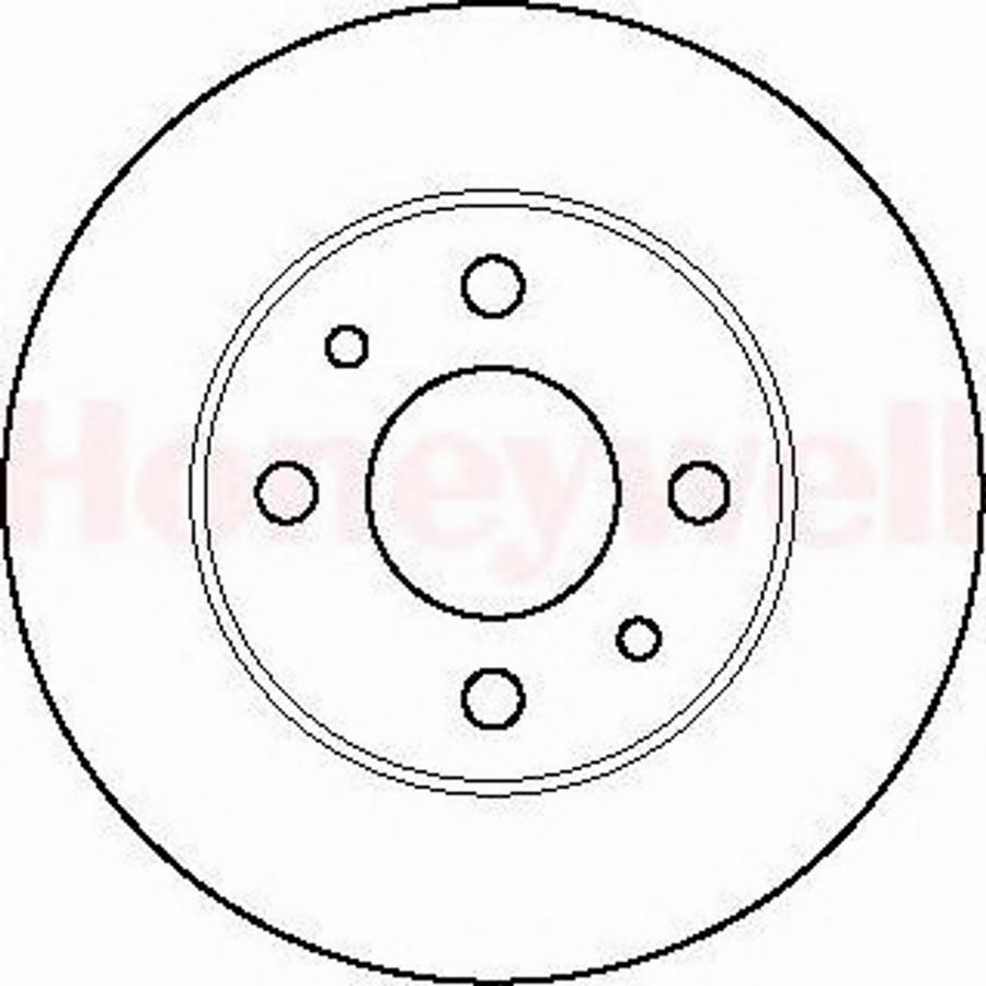 BENDIX 561582 B - Discofreno autozon.pro