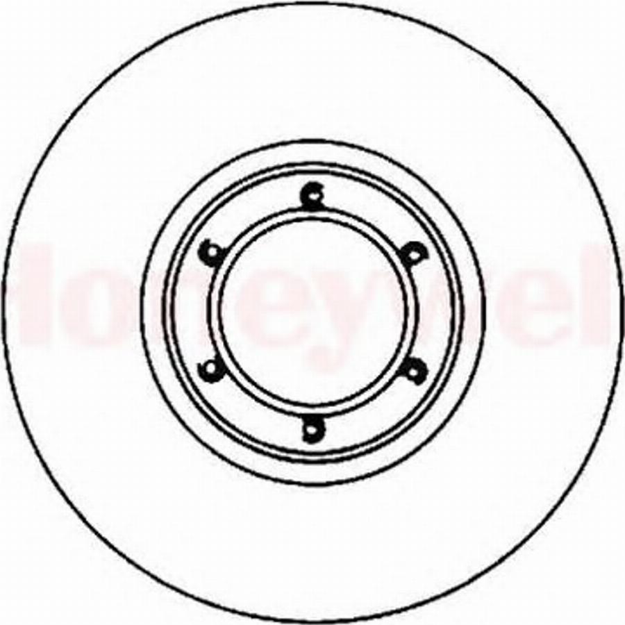 BENDIX 561643B - Discofreno autozon.pro