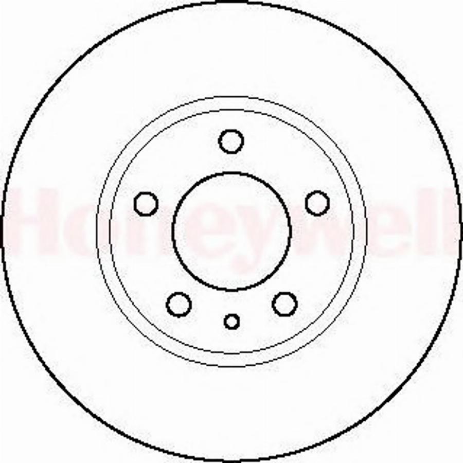 BENDIX 561619 B - Discofreno autozon.pro