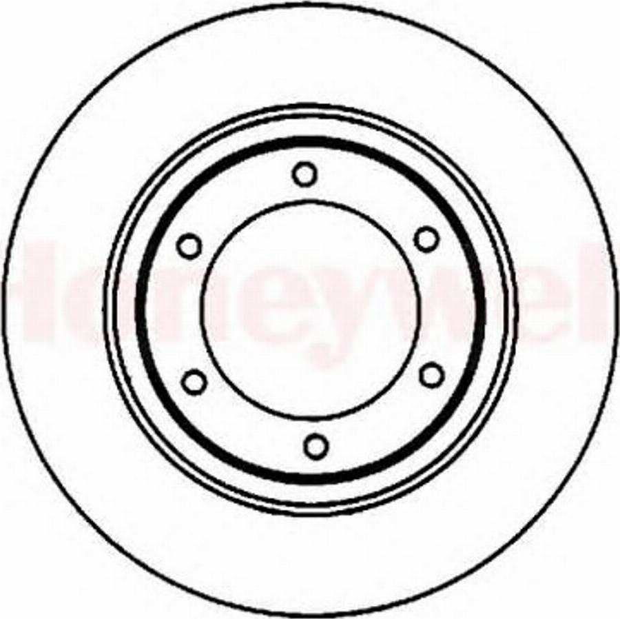 BENDIX 561099 B - Discofreno autozon.pro