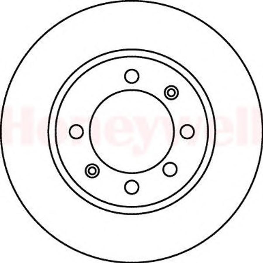 BENDIX 561055B - Discofreno autozon.pro