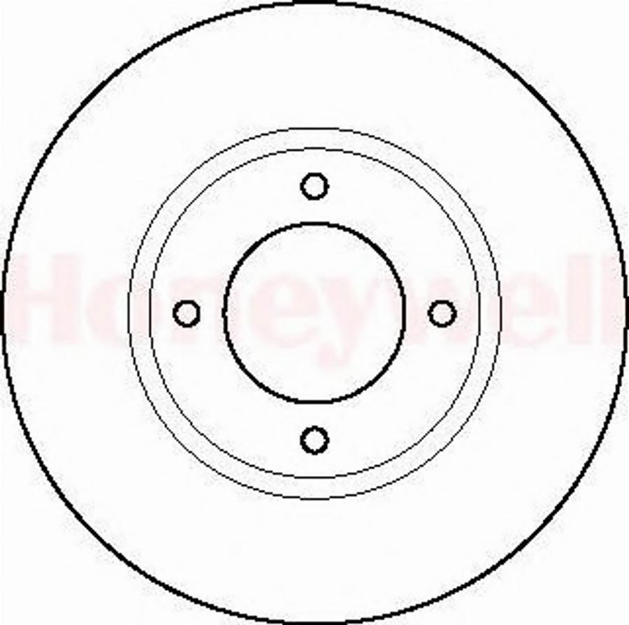 BENDIX 561003 B - Discofreno autozon.pro