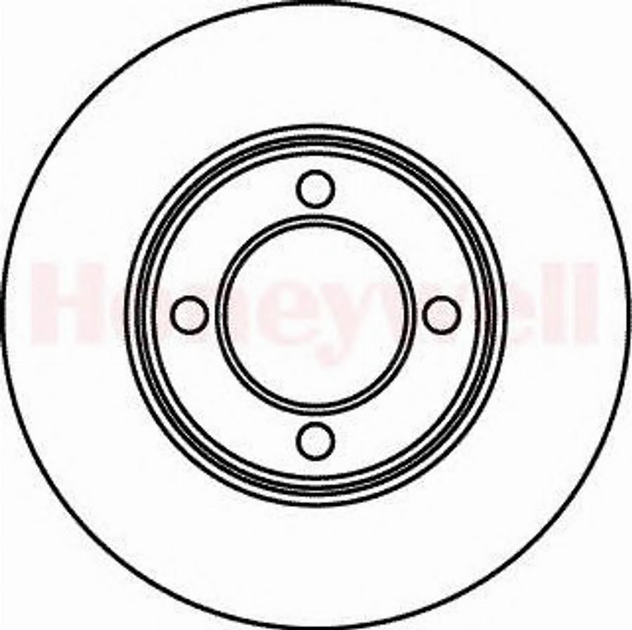 BENDIX 561026B - Discofreno autozon.pro