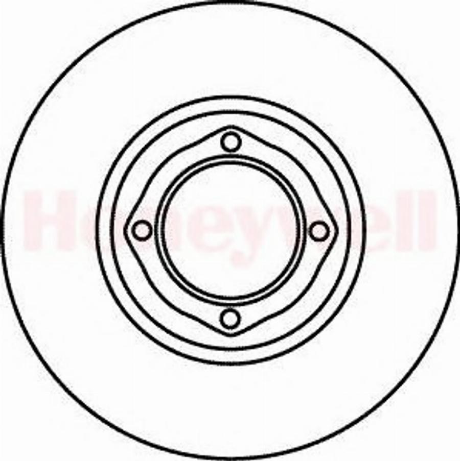 BENDIX 561020B - Discofreno autozon.pro