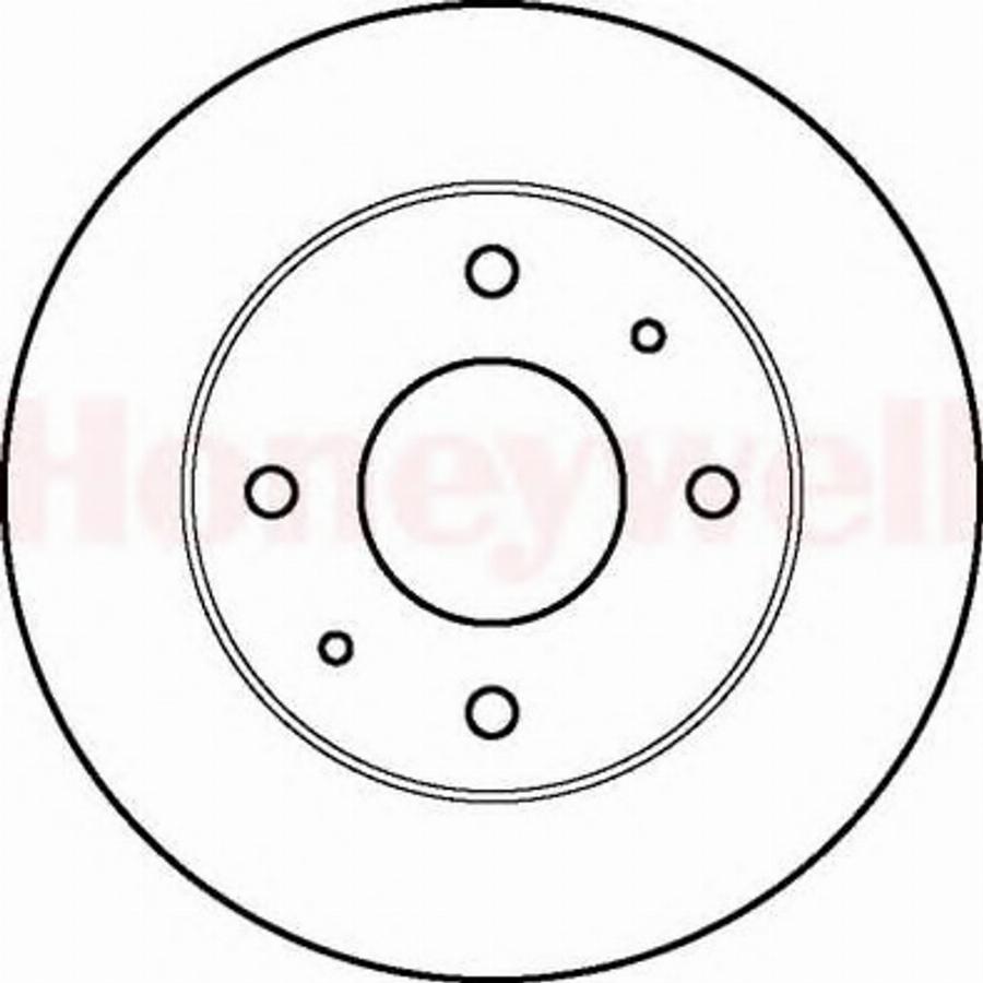 BENDIX 561861 B - Discofreno autozon.pro