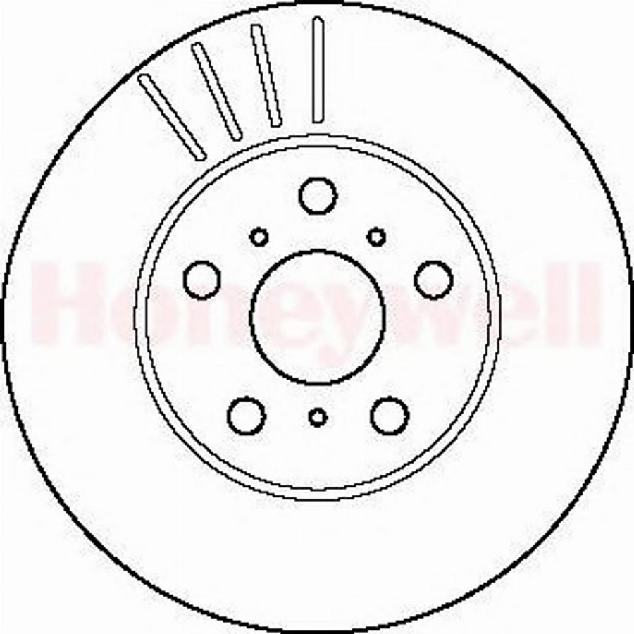 BENDIX 561808 B - Discofreno autozon.pro