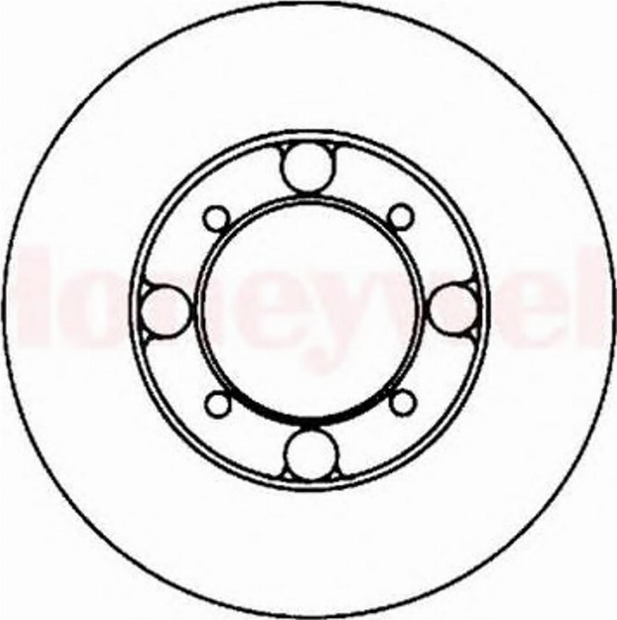 BENDIX 561815B - Discofreno autozon.pro