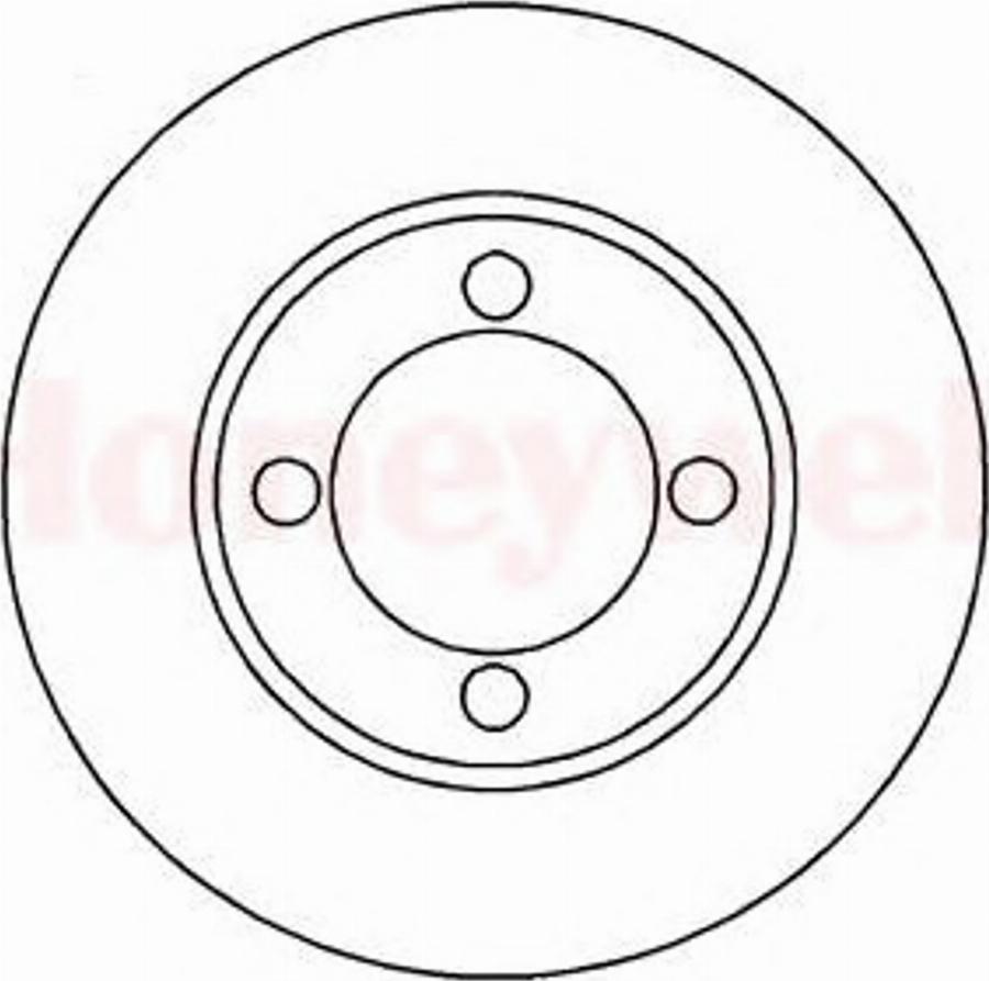 BENDIX 561882 B - Discofreno autozon.pro