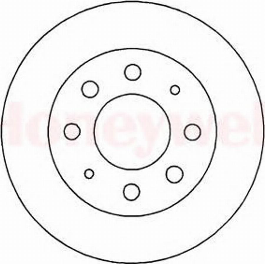 BENDIX 561824B - Discofreno autozon.pro