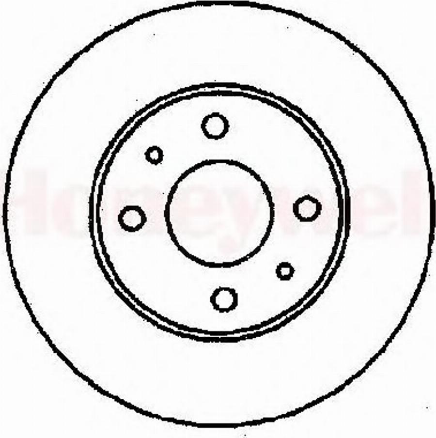 BENDIX 561380 B - Discofreno autozon.pro