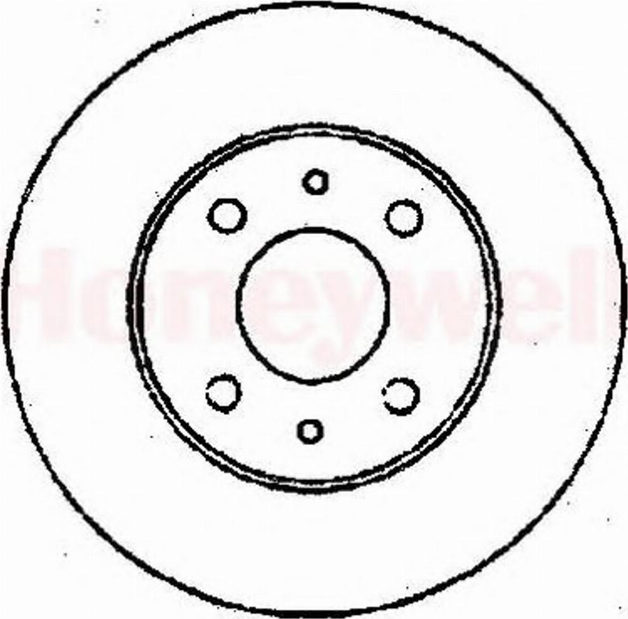 BENDIX 561387 B - Discofreno autozon.pro