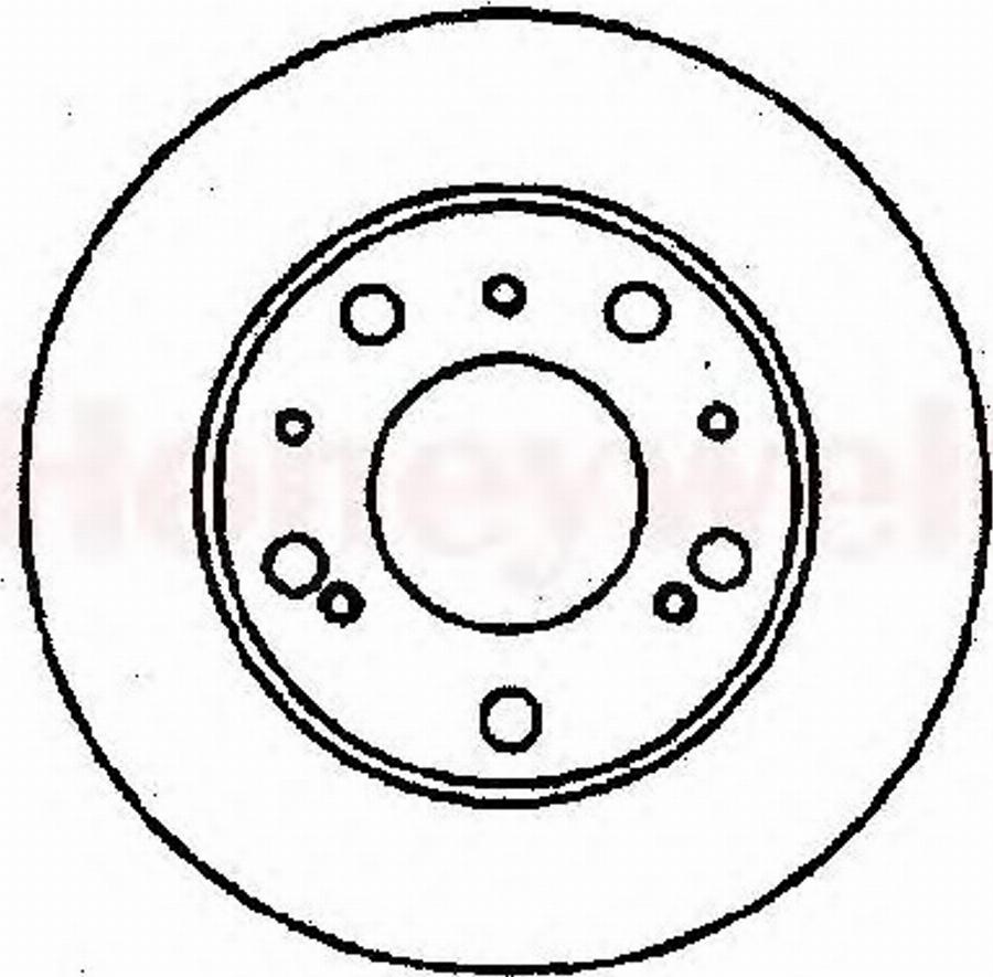 BENDIX 561321 B - Discofreno autozon.pro