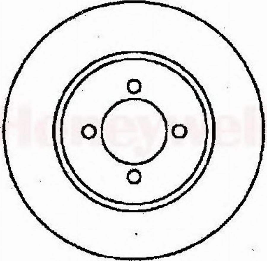 BENDIX 561375 B - Discofreno autozon.pro