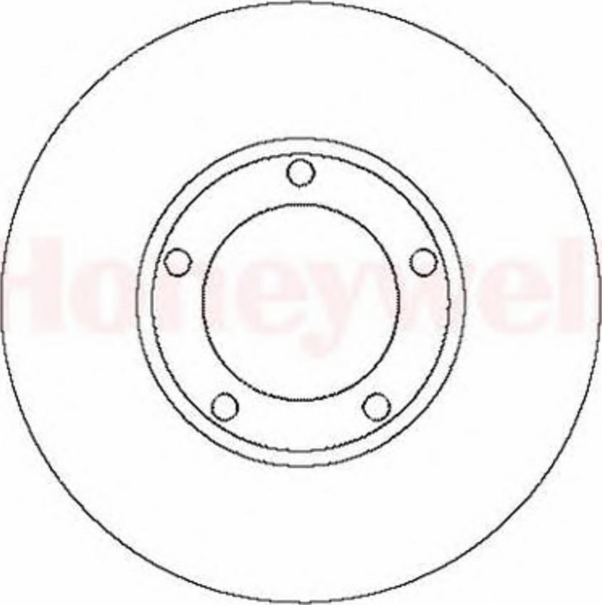 BENDIX 561206B - Discofreno autozon.pro