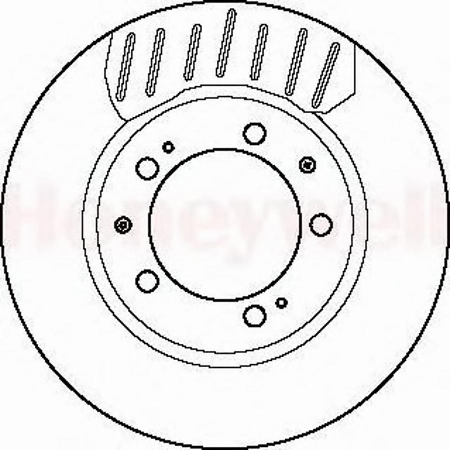 BENDIX 561756B - Discofreno autozon.pro