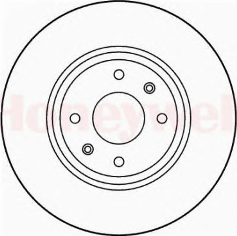 BENDIX 561705 B - Discofreno autozon.pro