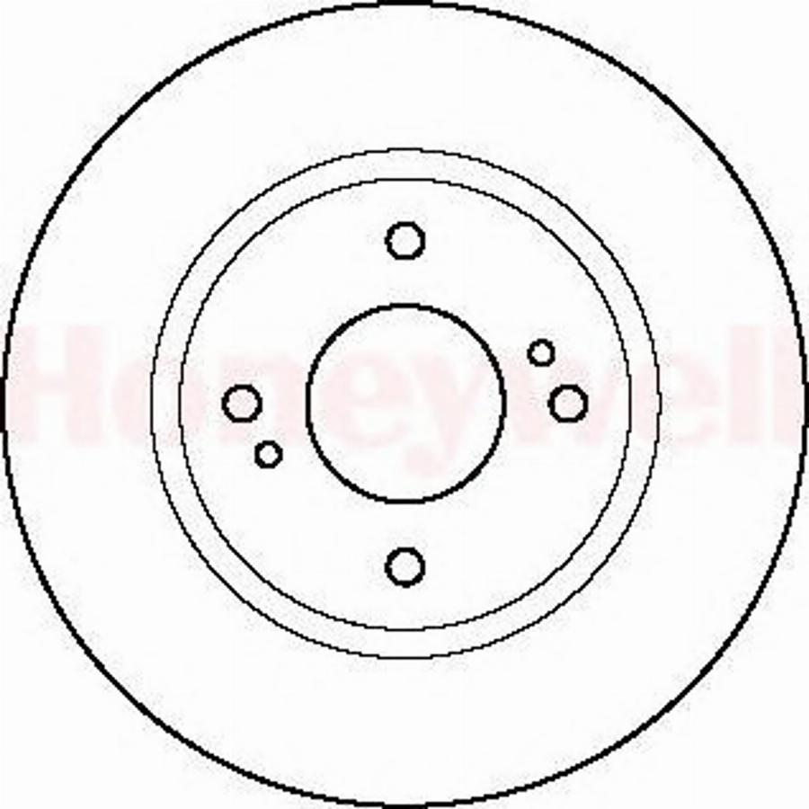 BENDIX 561725 B - Discofreno autozon.pro