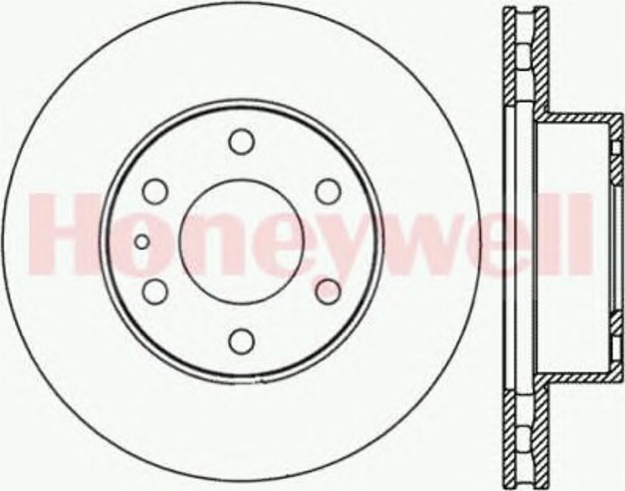 BENDIX 562492B - Discofreno autozon.pro