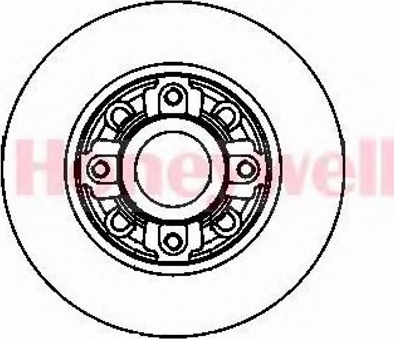 BENDIX 562450B - Discofreno autozon.pro