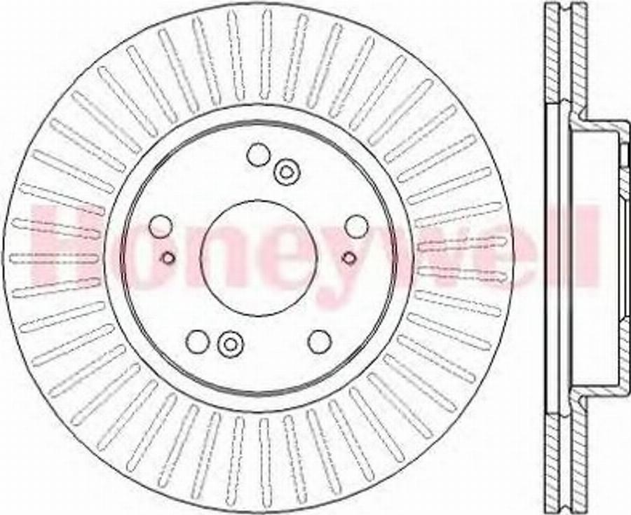 BENDIX 562457B - Discofreno autozon.pro