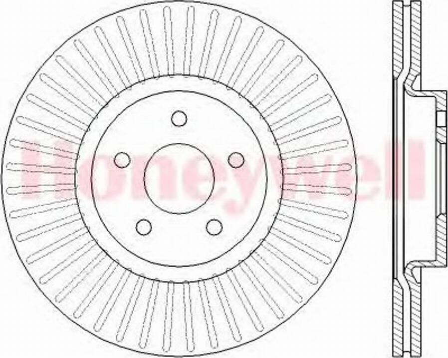 BENDIX 562434B - Discofreno autozon.pro