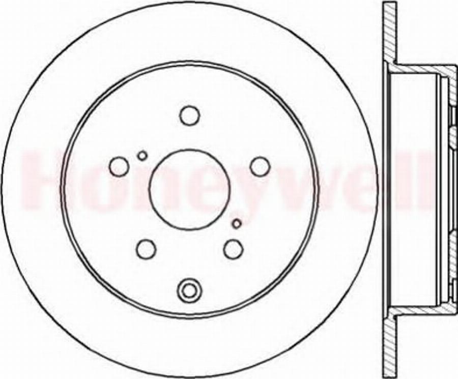 BENDIX 562431B - Discofreno autozon.pro