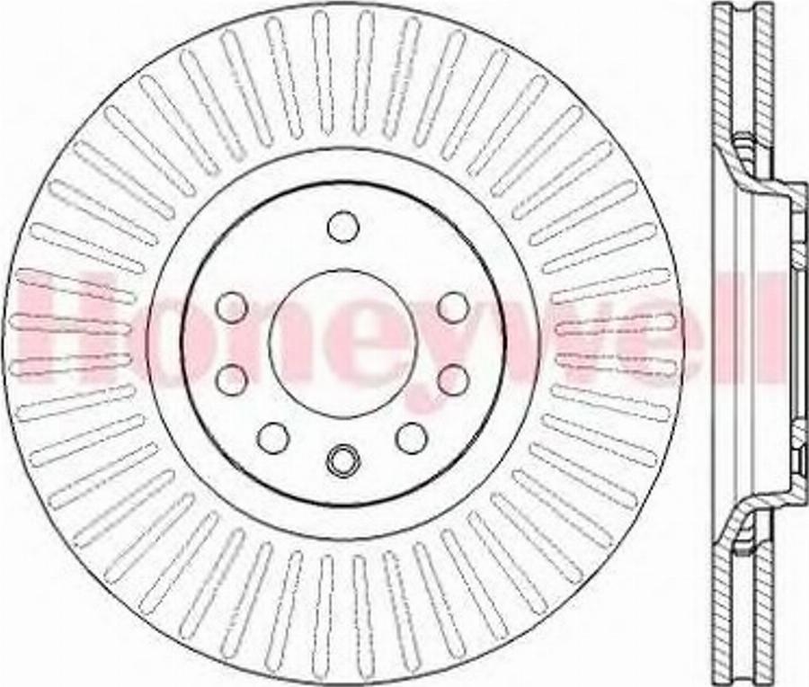 BENDIX 562423B - Discofreno autozon.pro