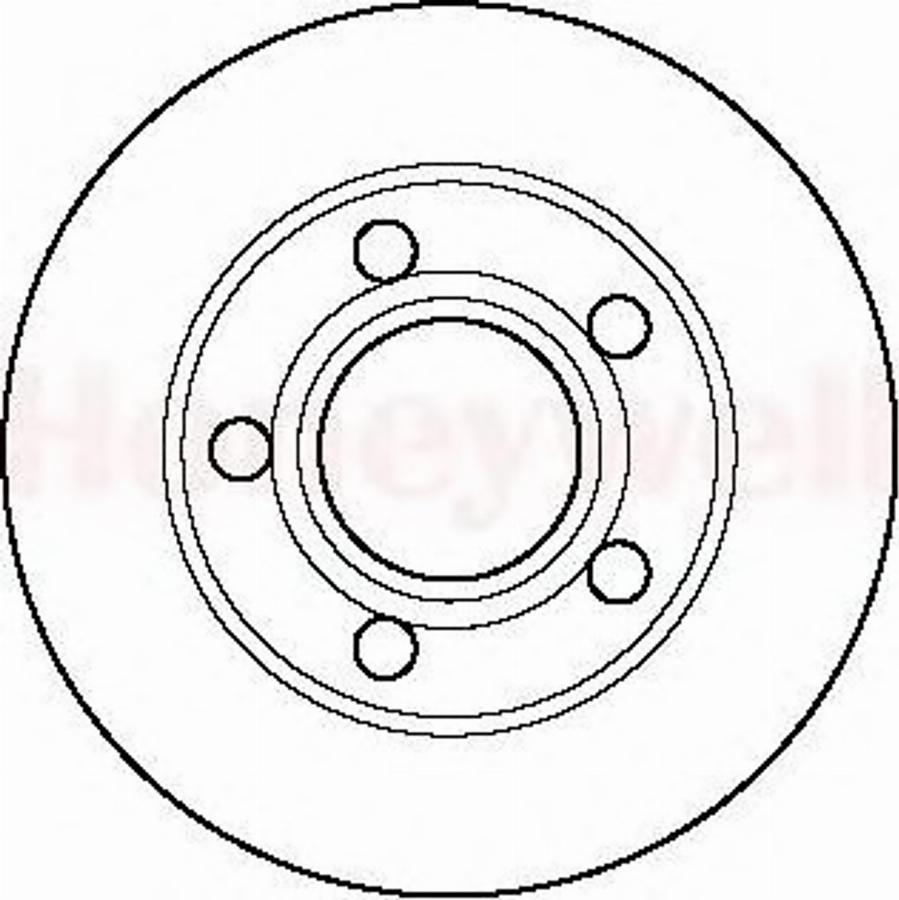 BENDIX 562089 B - Discofreno autozon.pro