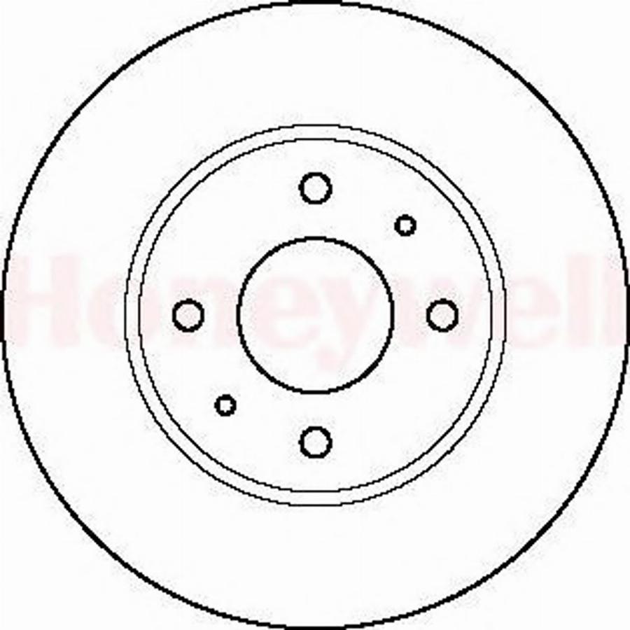 BENDIX 562088 B - Discofreno autozon.pro