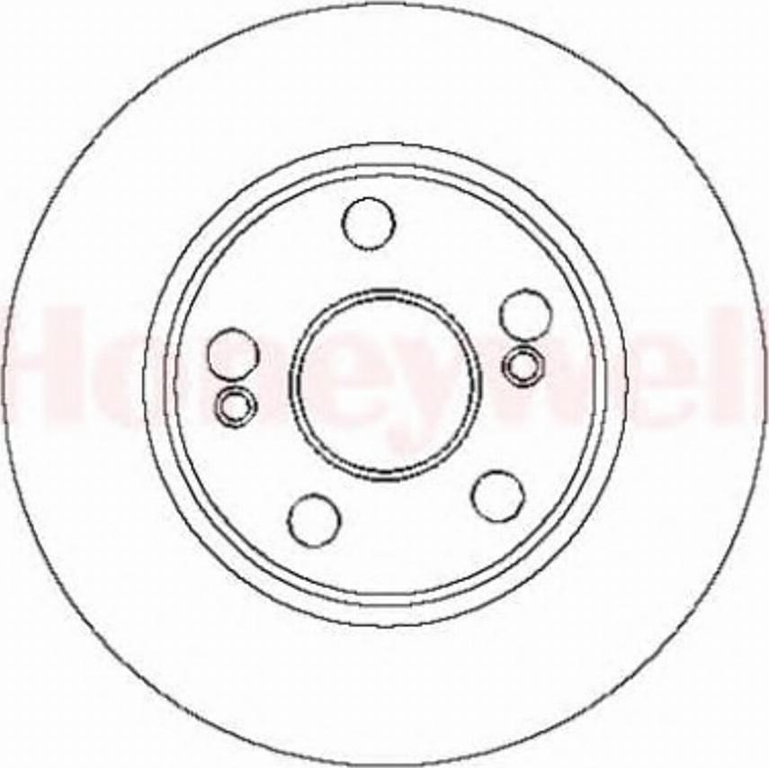 BENDIX 562104 B - Discofreno autozon.pro